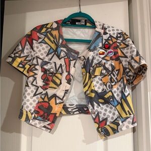 Love Moschino Short Sleeve Jacket